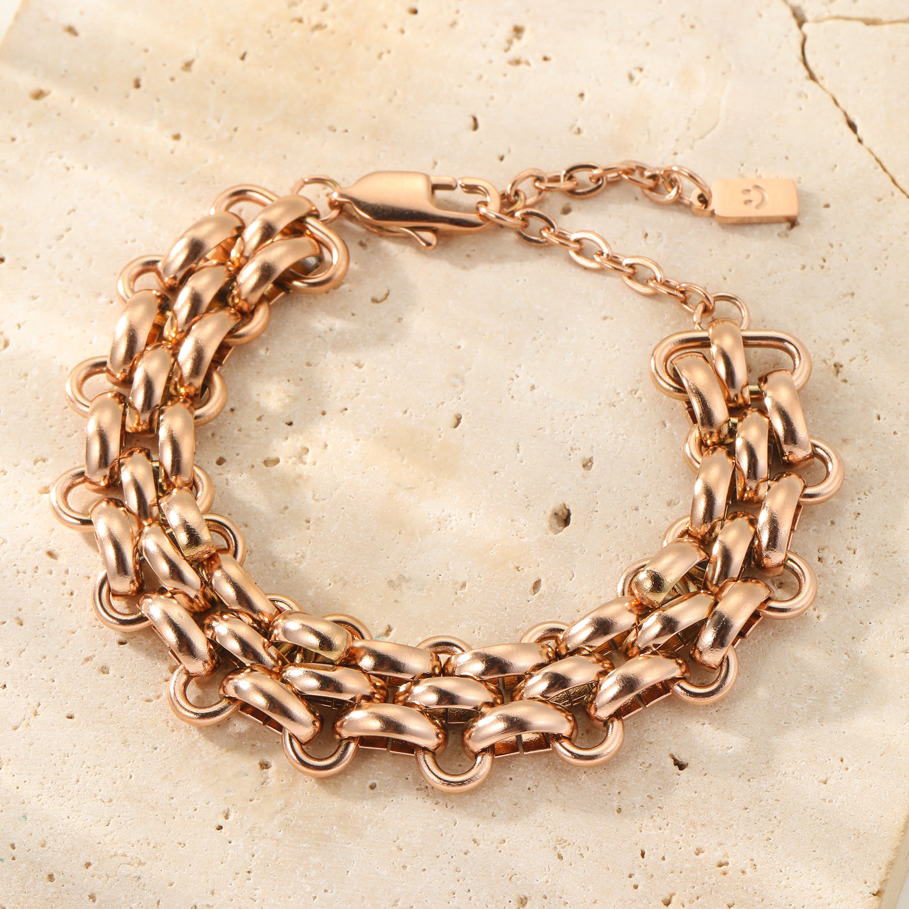 Bracelet Chaîne Entrelacée Bold Waterproof