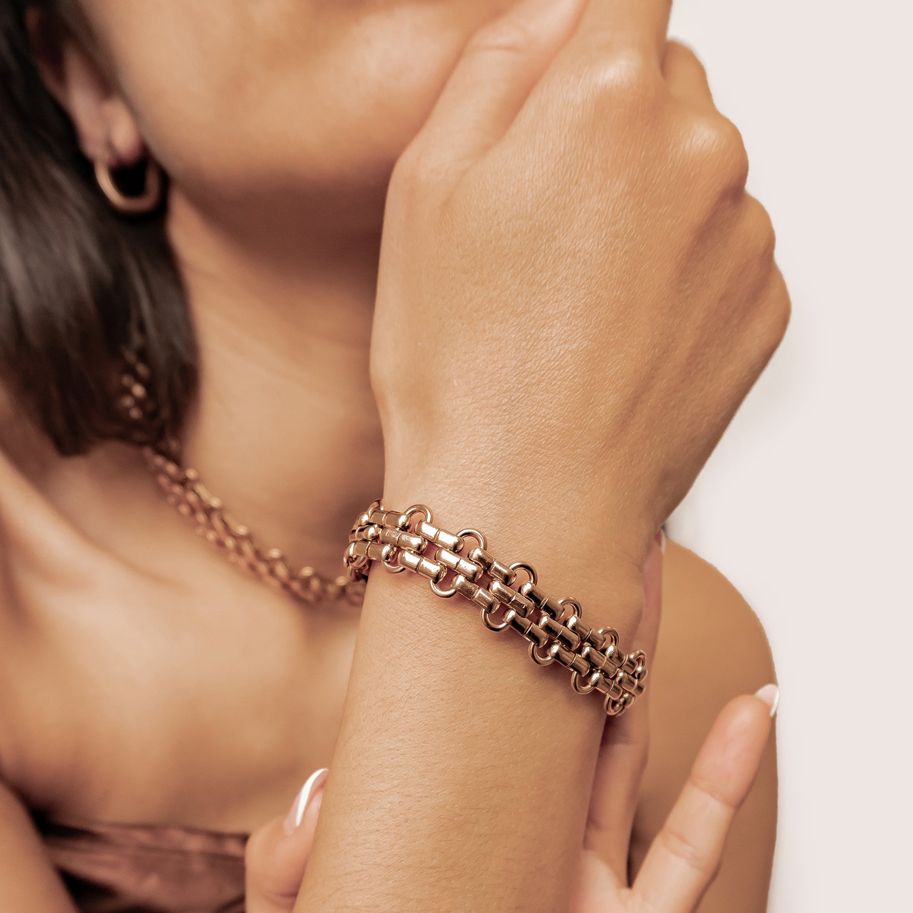 Bracelet Chaîne Entrelacée Bold Waterproof