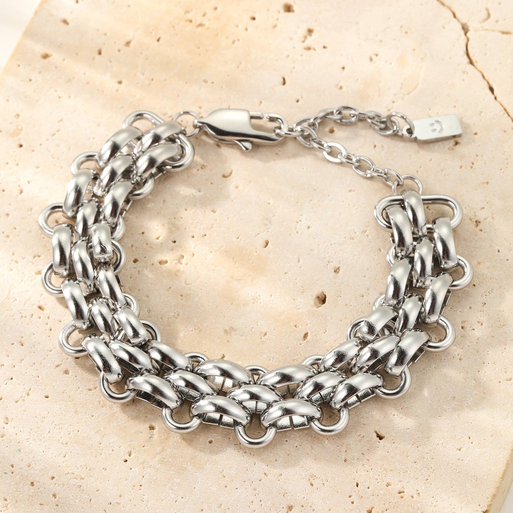 Bracelet Chaîne Entrelacée Bold Waterproof