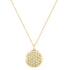 Flower of Life Pendant Necklace Gold