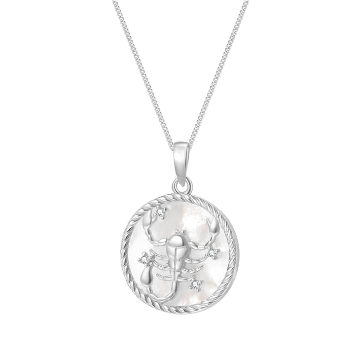 Collier pendentif zodiaque Scorpion