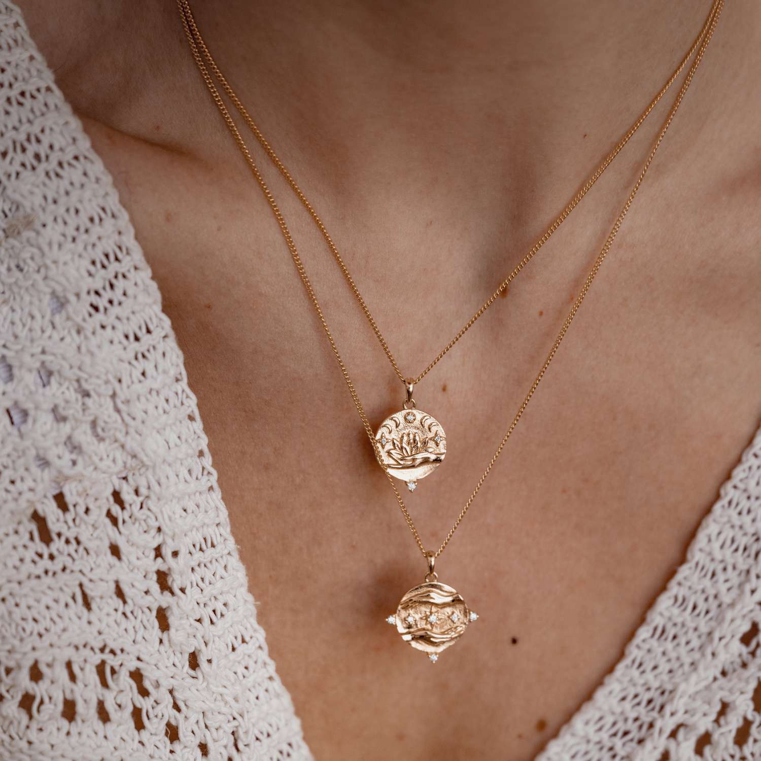 Empowerment Kette mit Anhänger Sterlingsilber