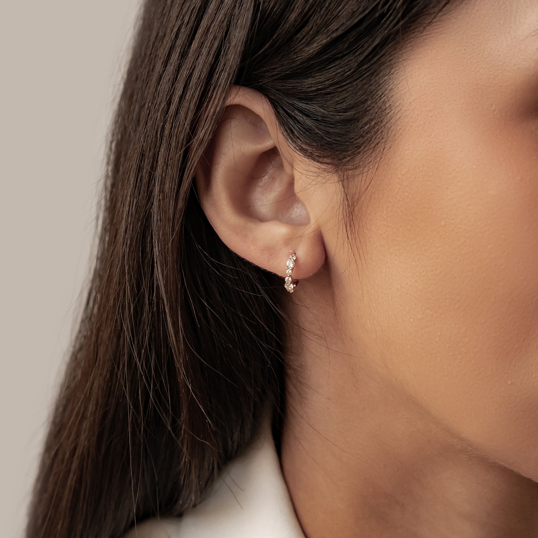 Continuity Hoop Earrings 14K Gold