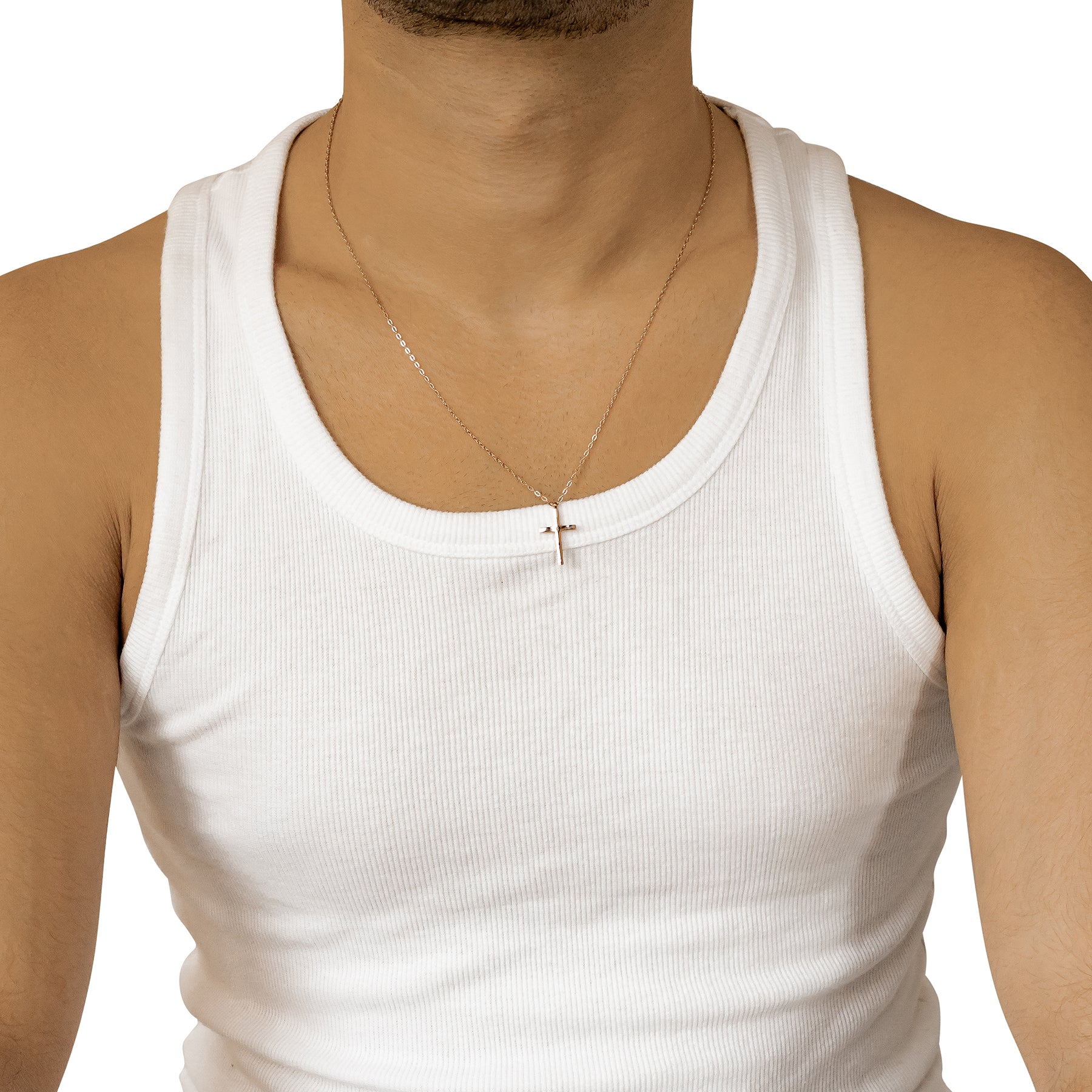 Collar con Colgante Cruz Waterproof 55-60cm