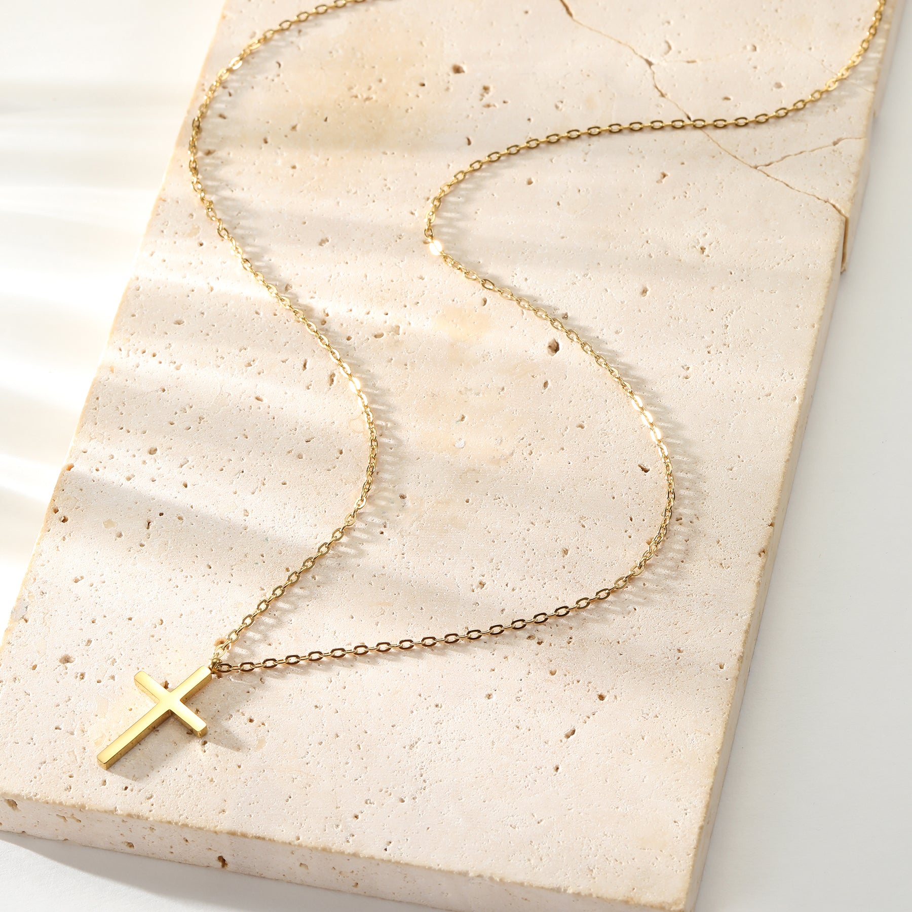 Collar con Colgante Cruz Waterproof 55-60cm