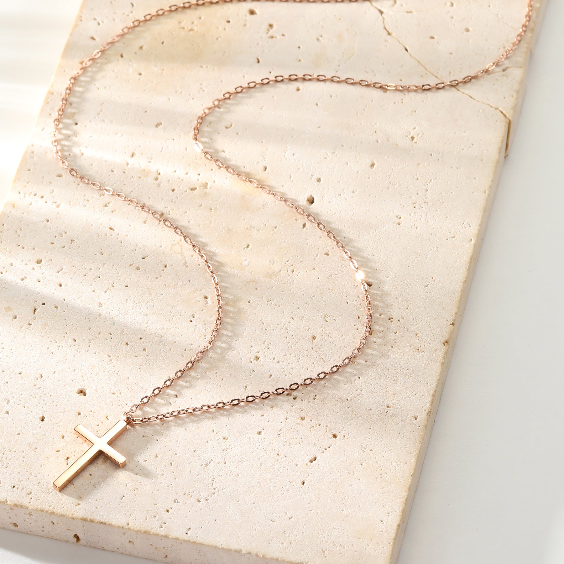 Collar con Colgante Cruz Waterproof 55-60cm