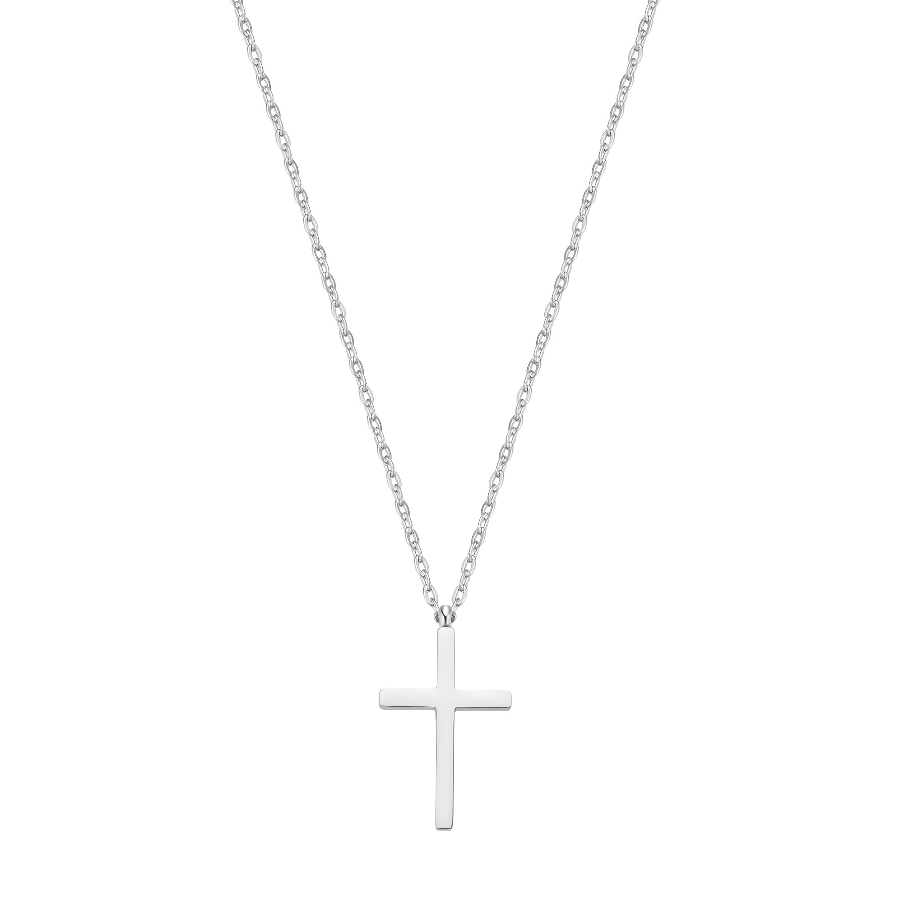 Collar con Colgante Cruz Waterproof 55-60cm
