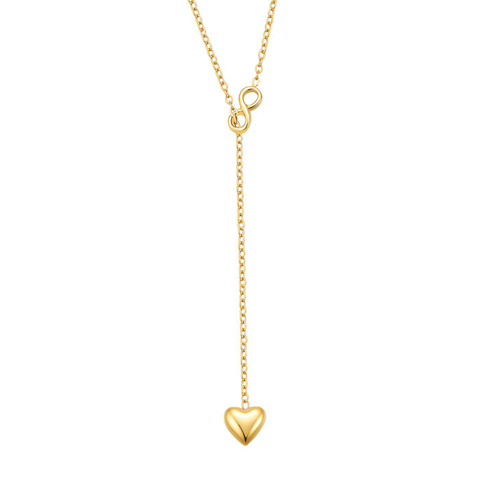 Collar Y Corazón Infinity Delicado – Waterproof