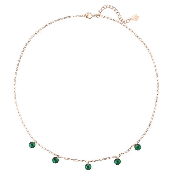 Collar Piedra Verde Waterproof