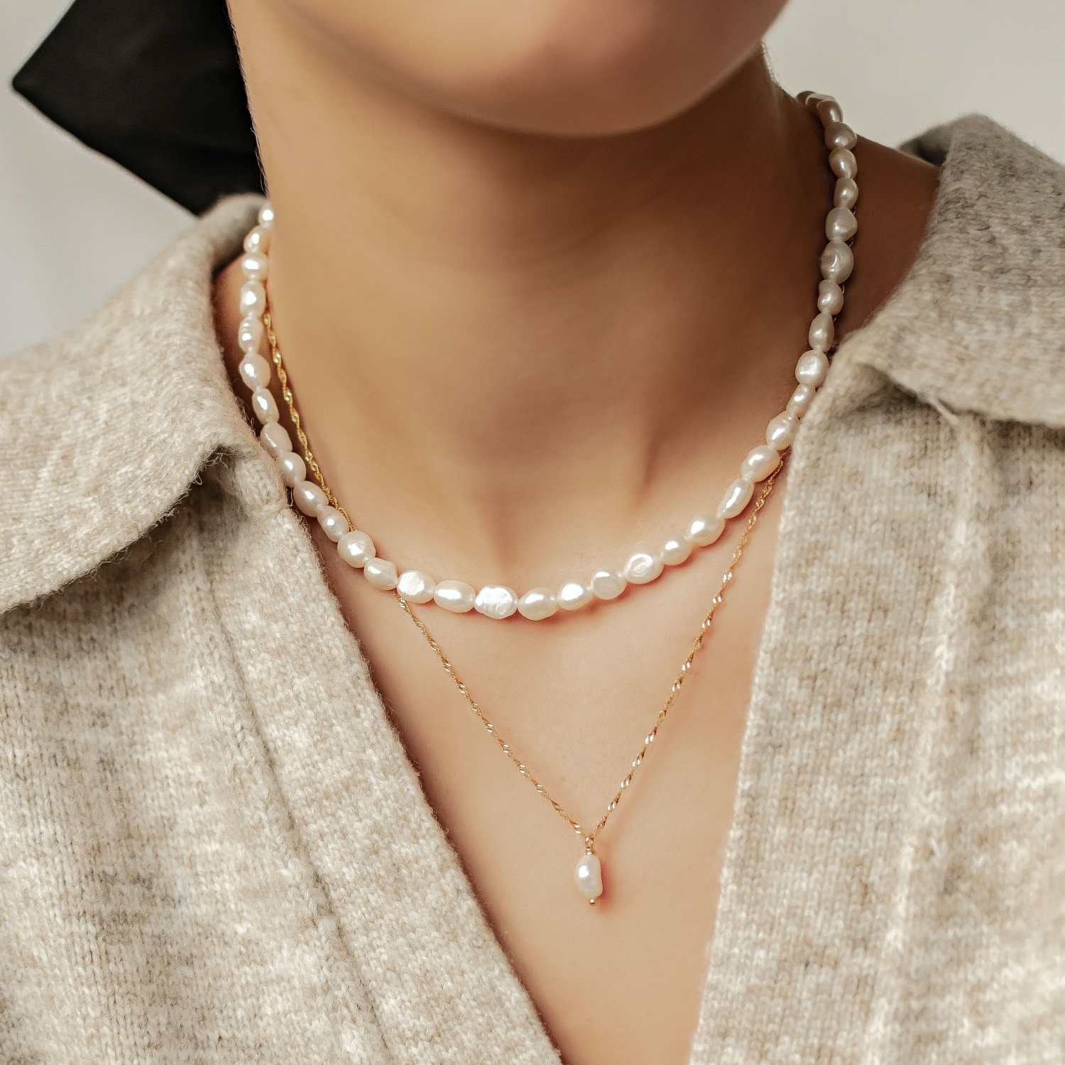 Harmony Necklace Set Sterling Silver