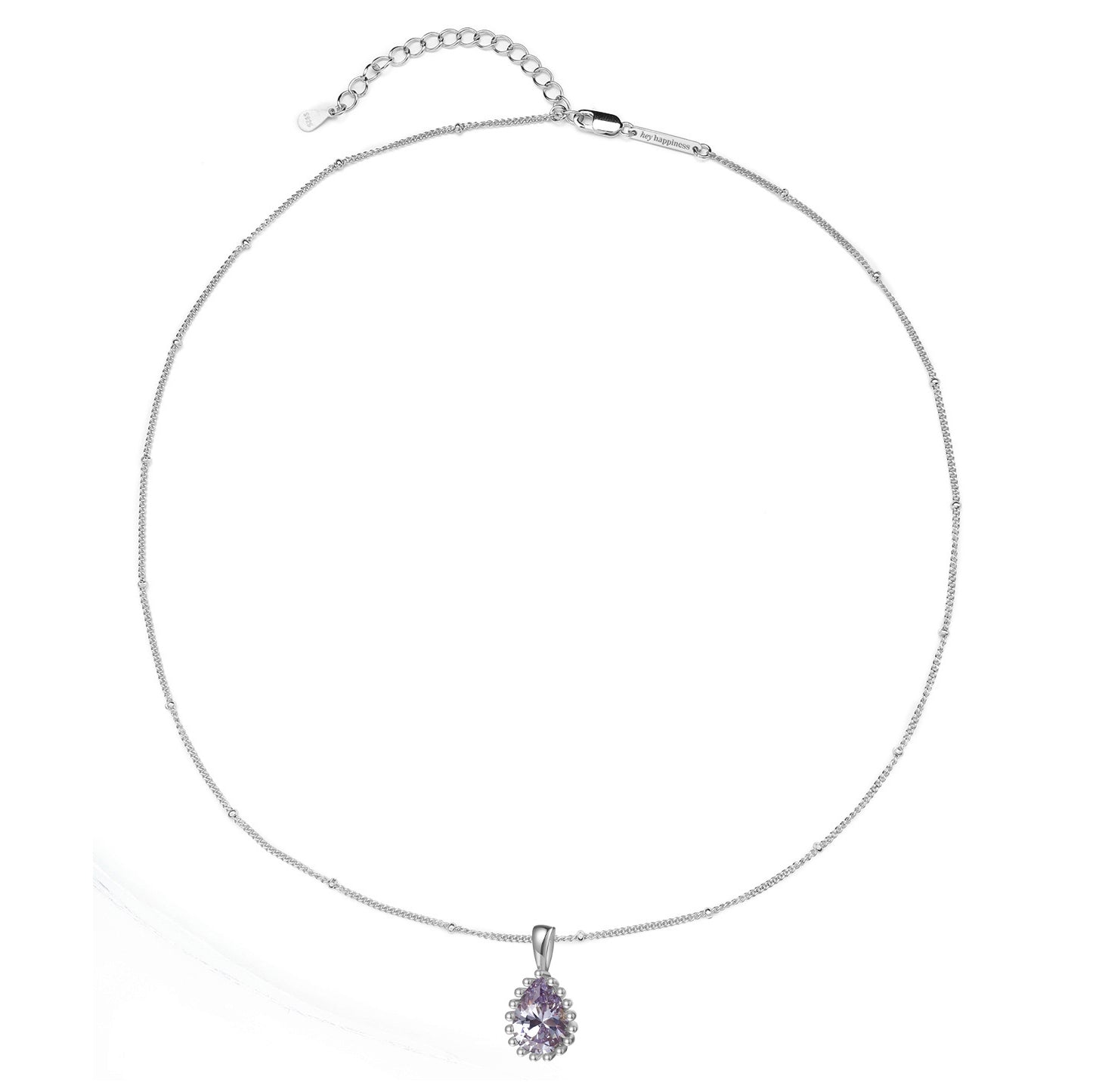 Collier Pierre de Naissance Juin Alexandrite Argent Sterling