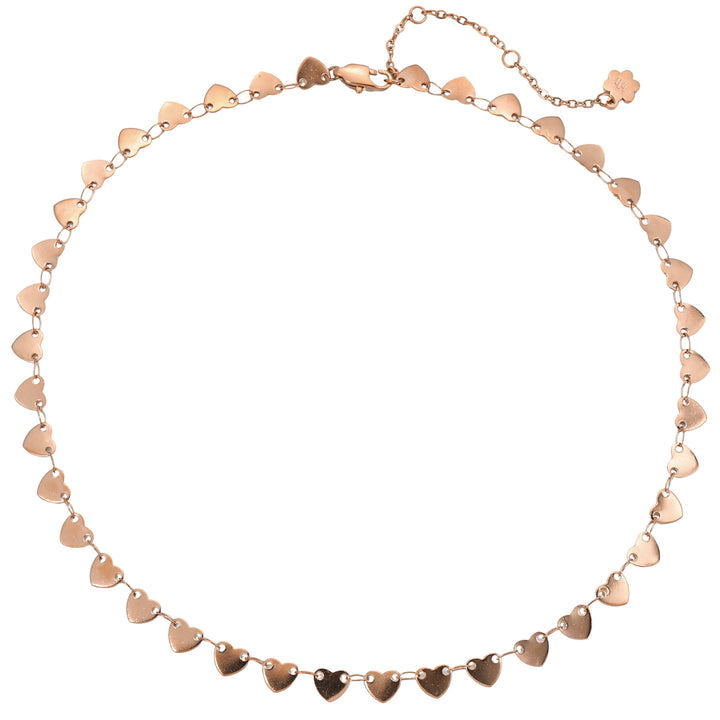 Verbundene Herz Statement Choker Wasserfest
