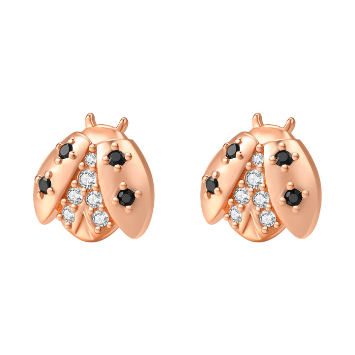 Clous d’oreilles Coccinelle Chanceuse Sterling Argent