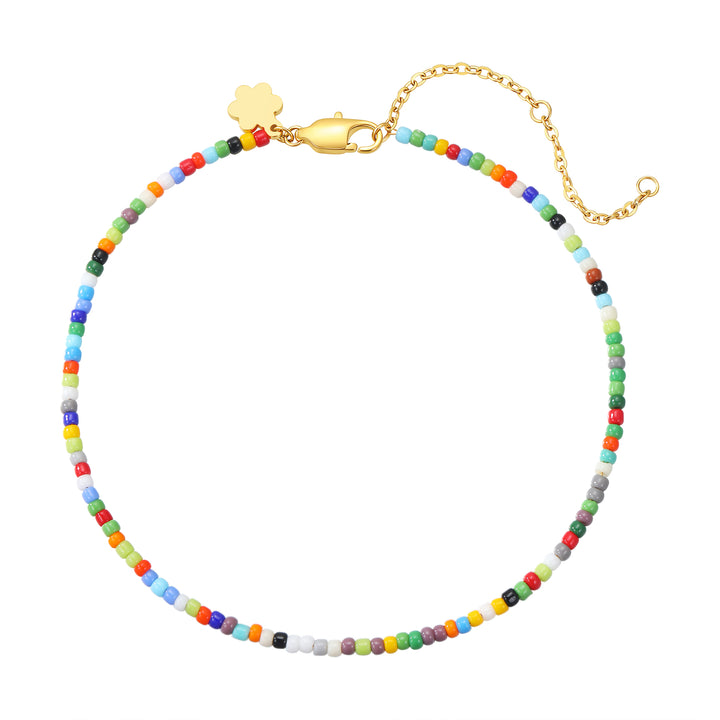 Tobillera Cuentas Multicolor – Waterproof