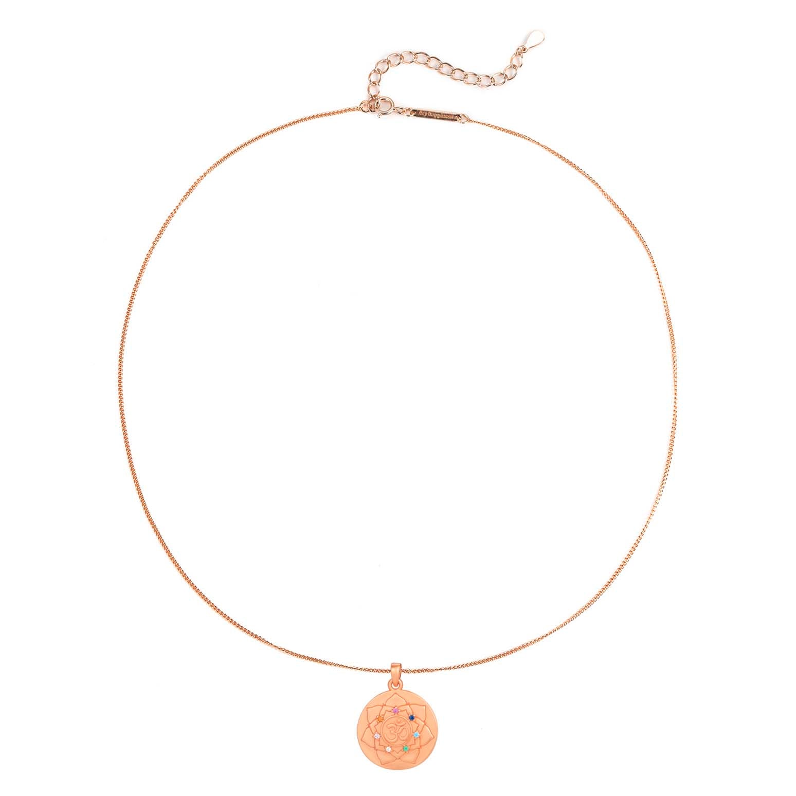 Collier Pendentif Paix et Positivité Connaissance Argent Sterling