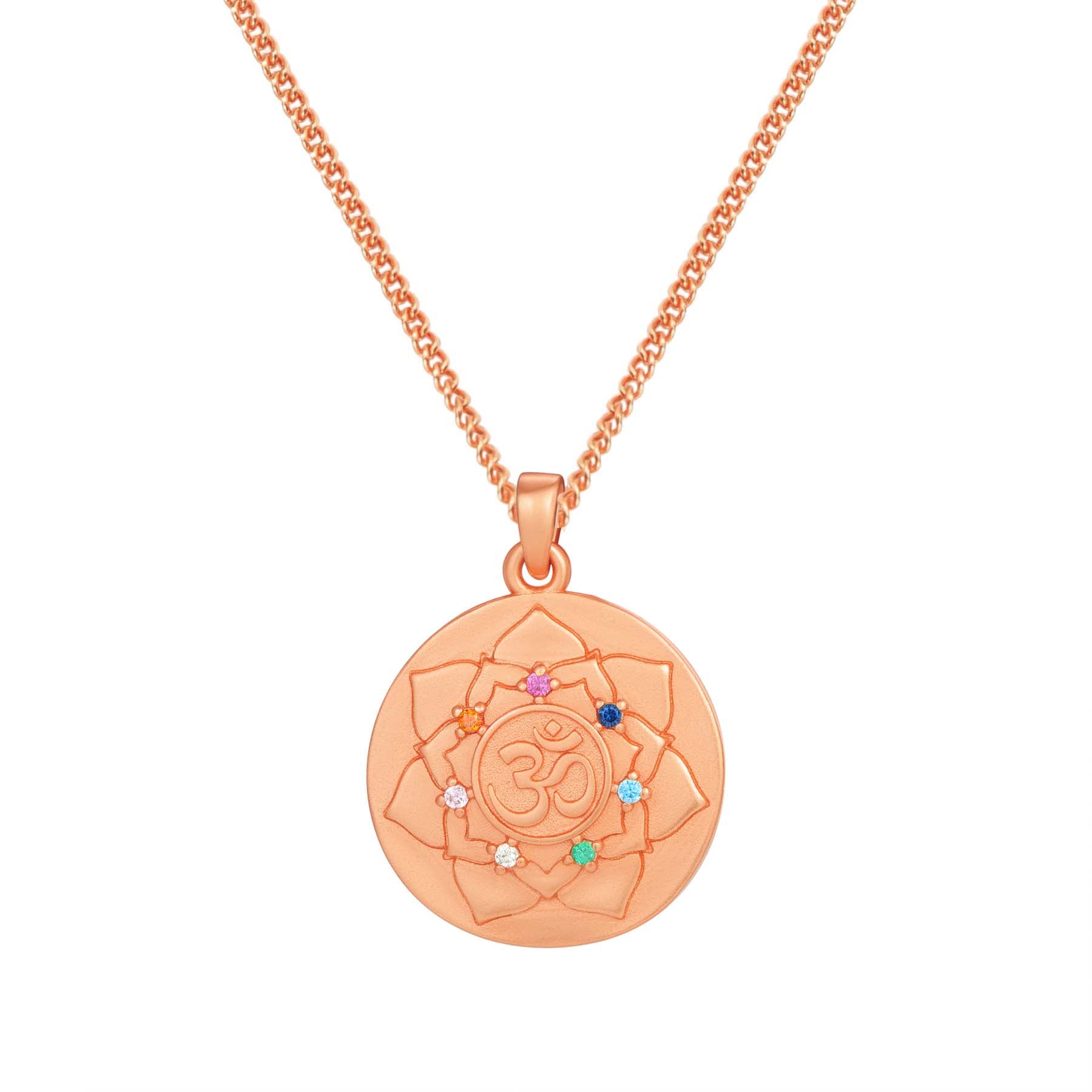 Collier Pendentif Paix et Positivité Connaissance Argent Sterling