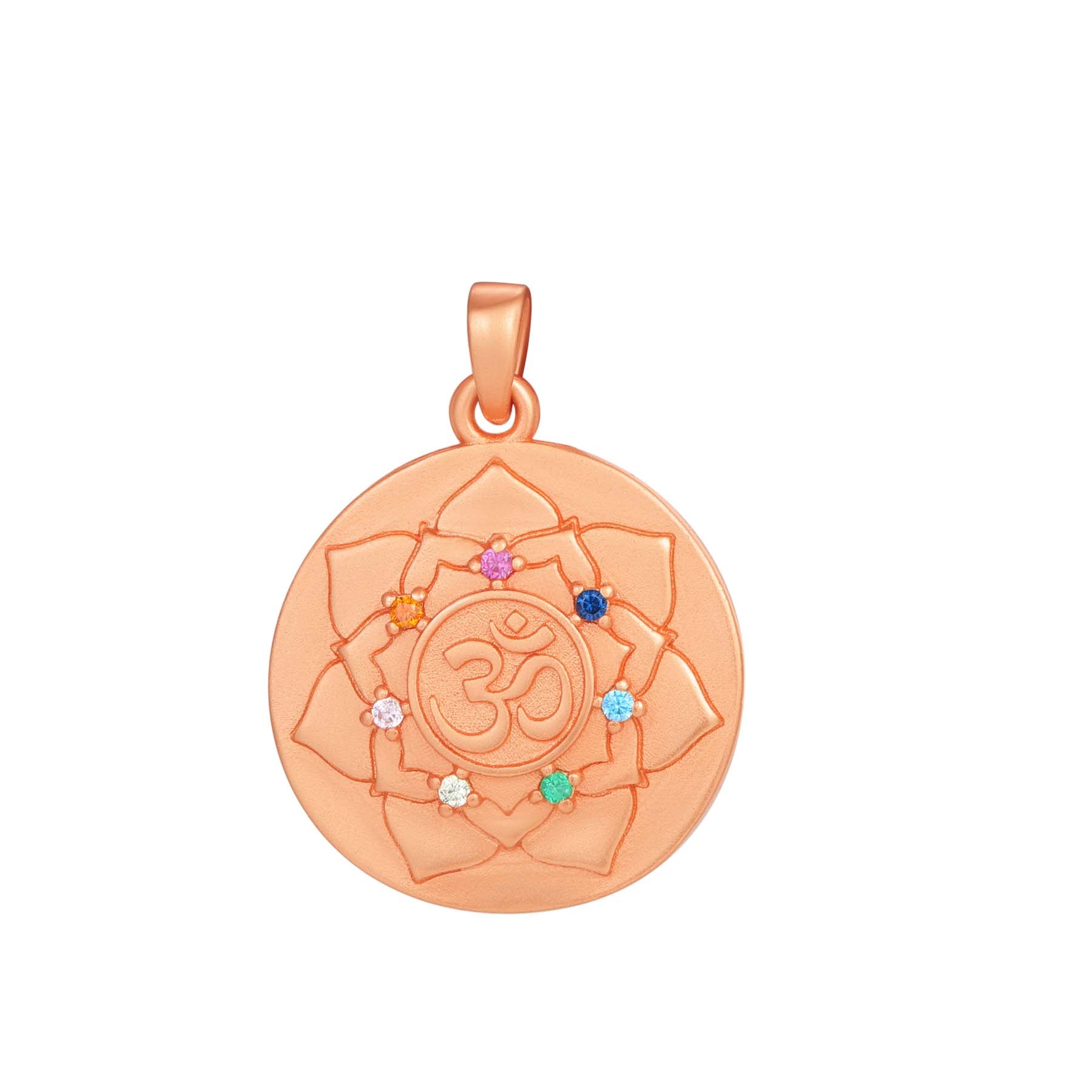 Collier Pendentif Paix et Positivité Connaissance Argent Sterling