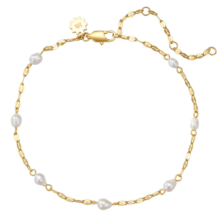 Tobillera Rolo con Perla – Waterproof