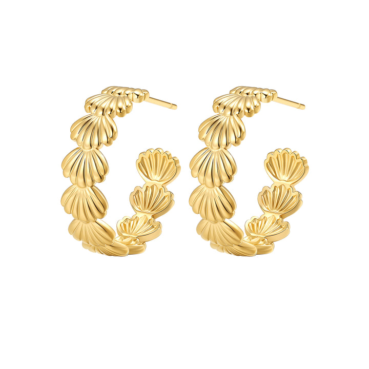 Pendientes Aros Concha Waterproof