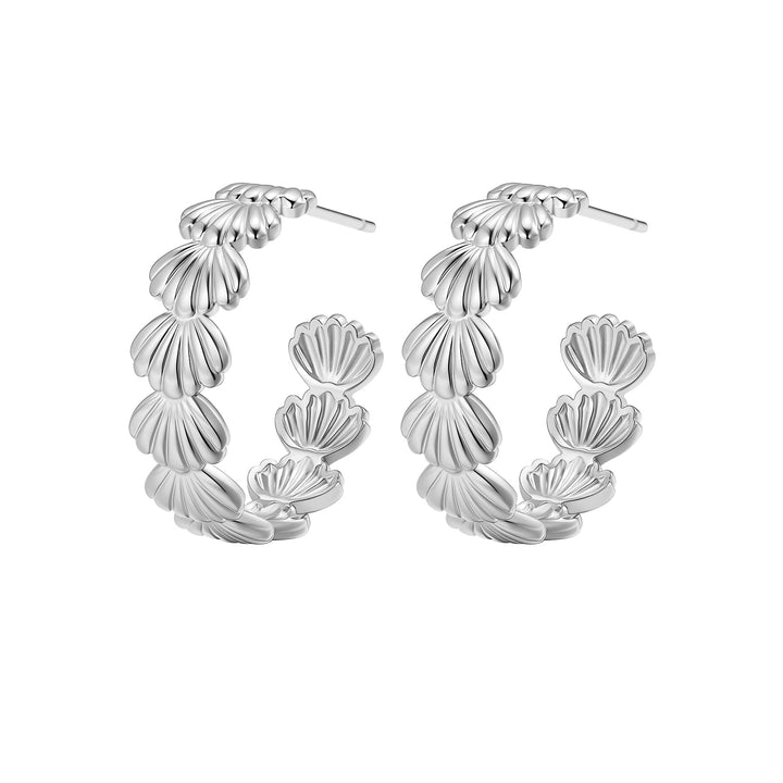 Pendientes Aros Concha Waterproof
