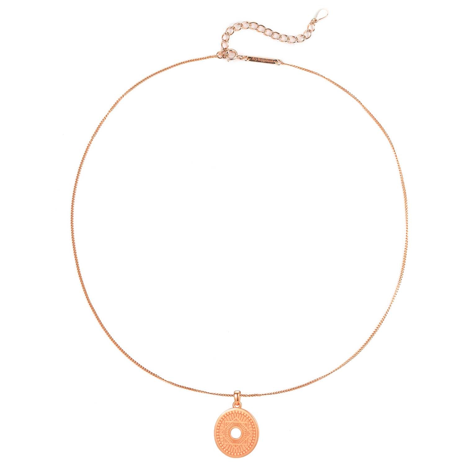Collar Colgante Estrella Lakshmi Mandala Visión Plata de Ley 925