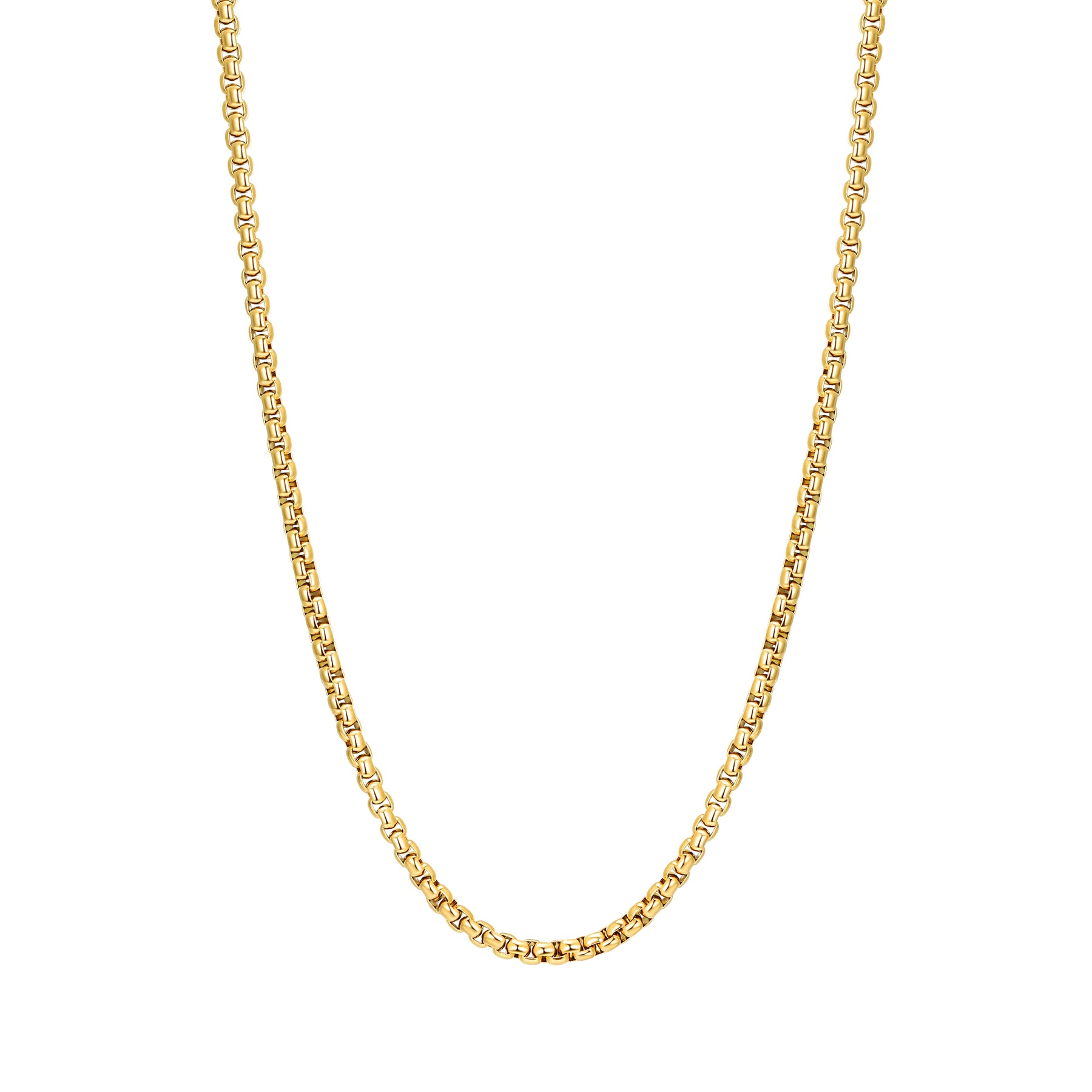 Collar Cadena Cuadrada Waterproof