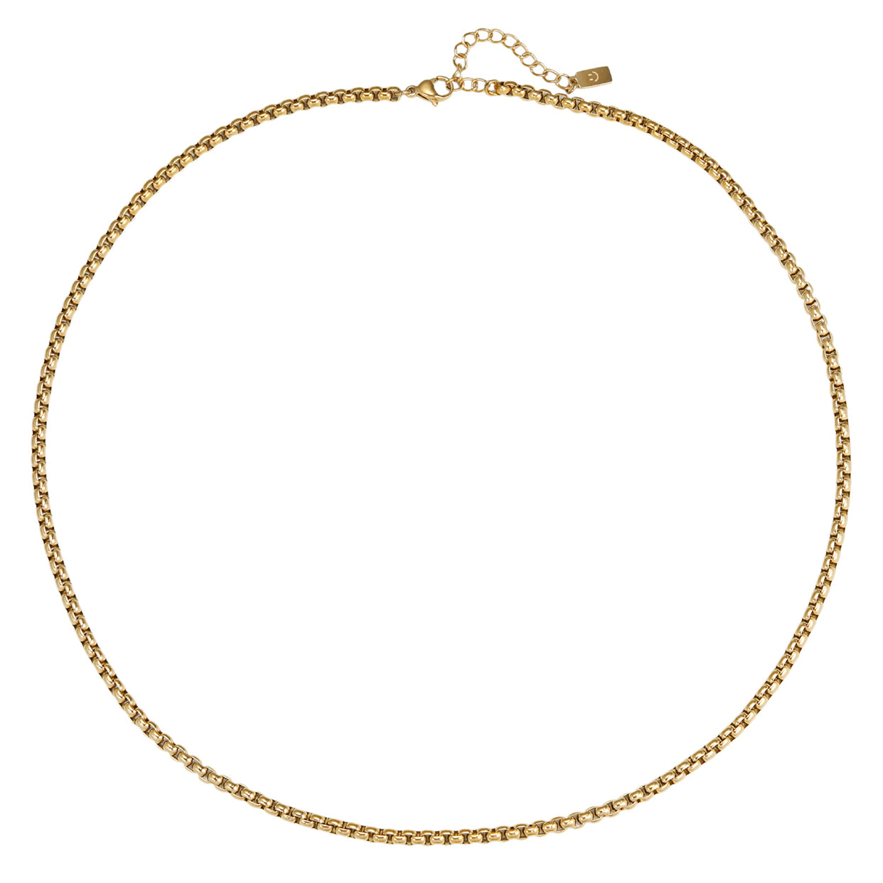 Collar Cadena Cuadrada Waterproof