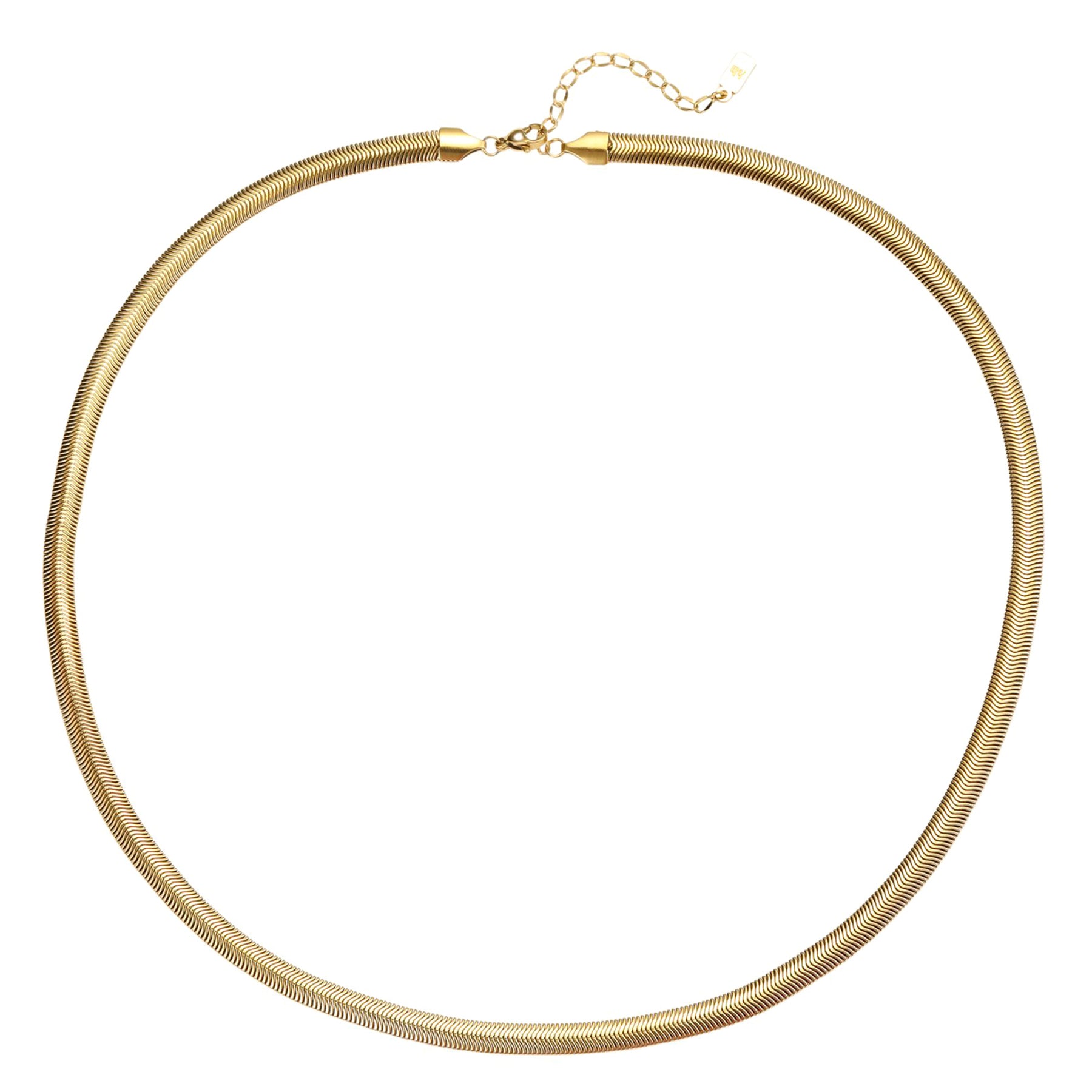 Collar Cadena Serpiente Gruesa Waterproof 55-60cm