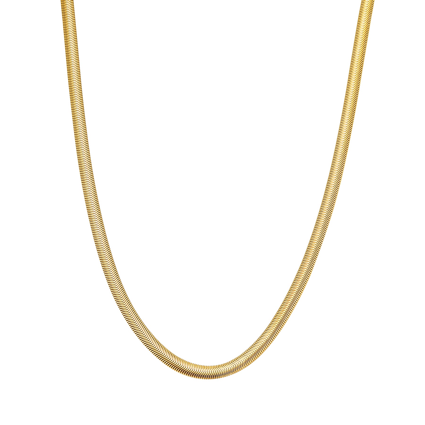 Collar Cadena Serpiente Gruesa Waterproof 55-60cm