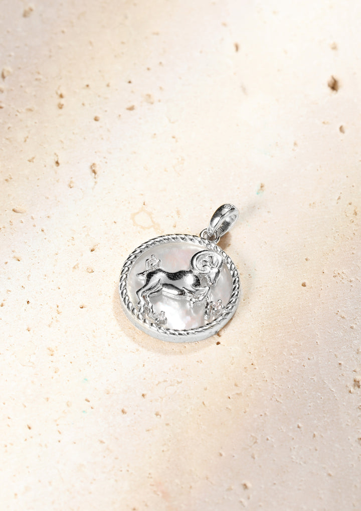 Collar Colgante Aries Plata de Ley 925