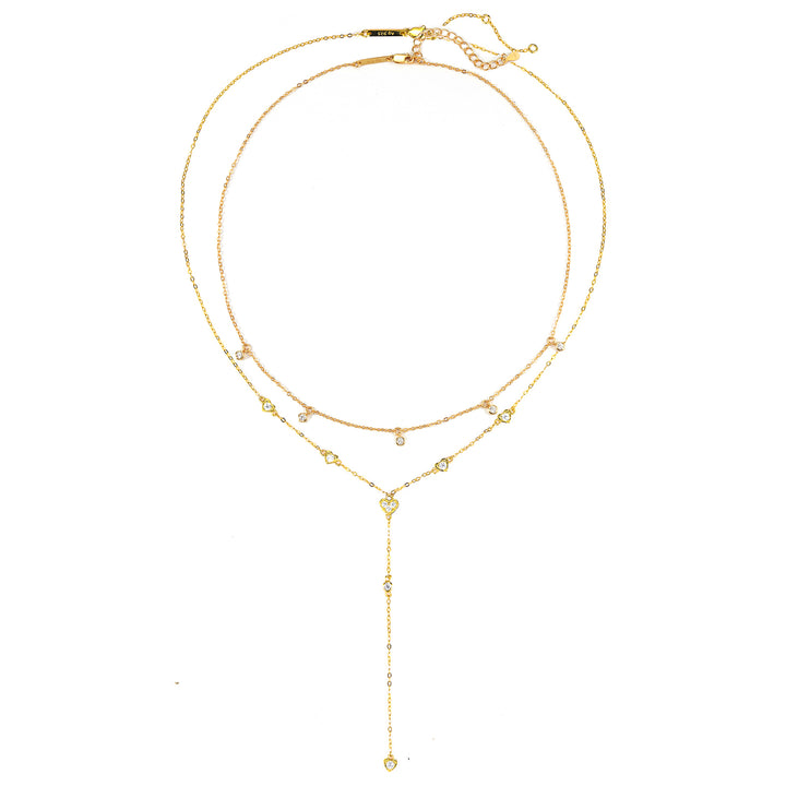 Ensemble Collier Cherish Sterling Argent