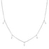 Cinque Pearl Chain Necklace Silver