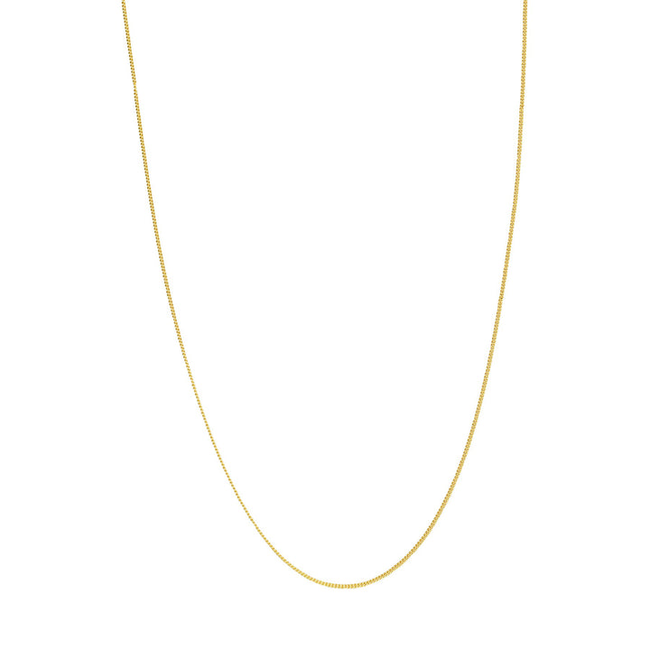 Fine Textured chain necklace for men in gold, 925 sterling silver, on white
