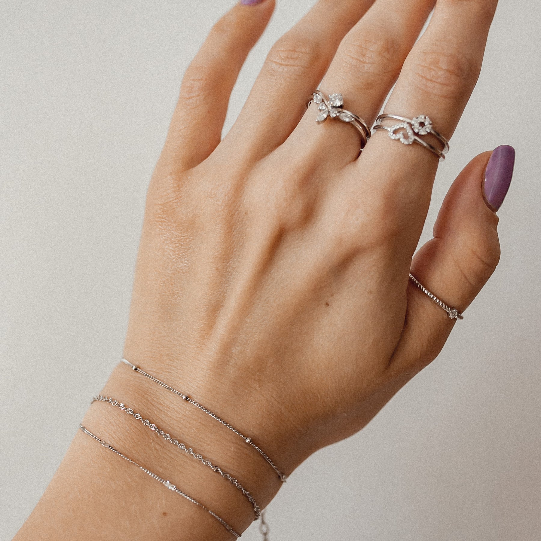 Fine Chaîne Singapour Sterling Argent