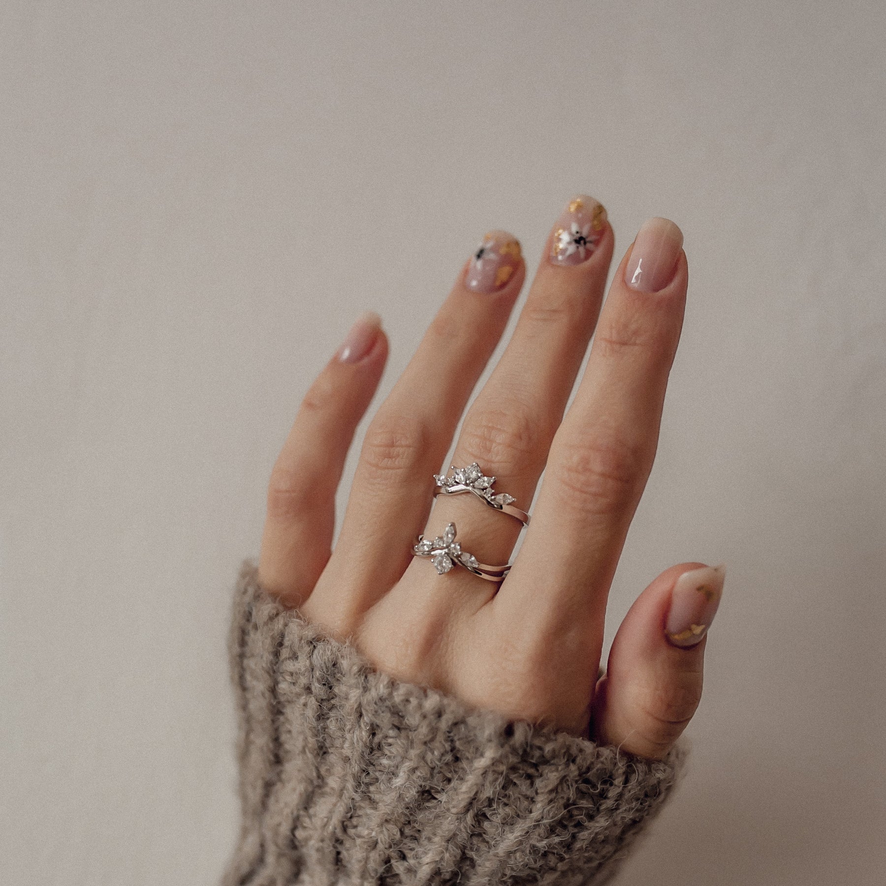 Fireworks Zirkonia Ring Sterlingsilber