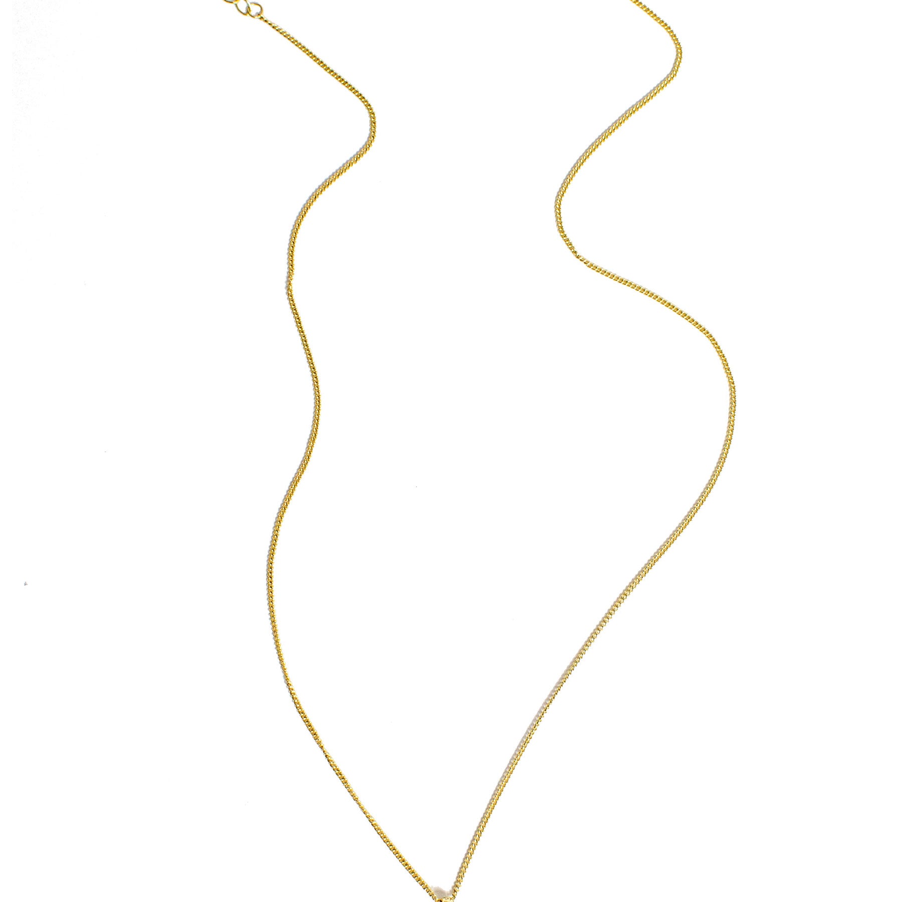 Collar Colgante Hoja de Ginkgo Plata de Ley 925 en Oro