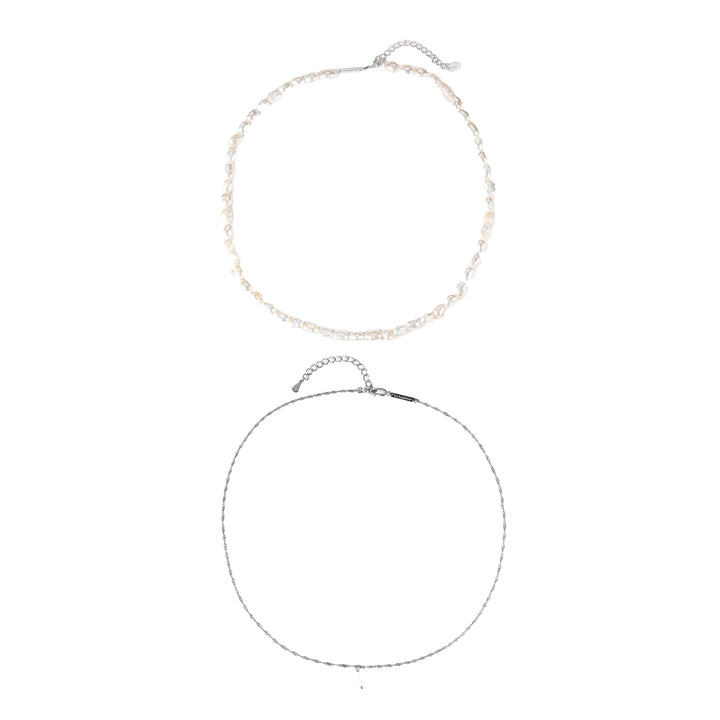 Set Collares Harmony Plata de Ley 925