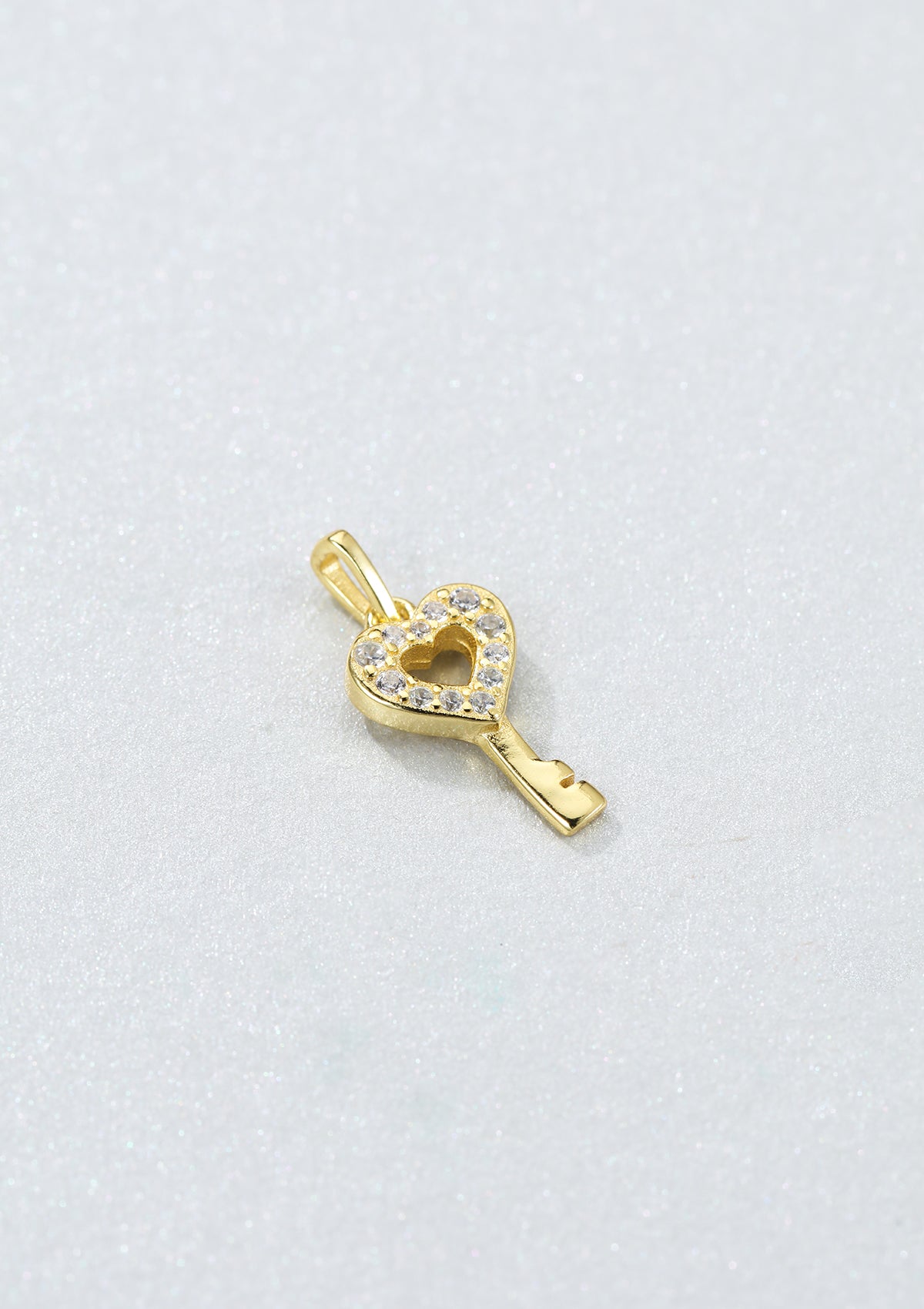 Bindung Anhänger für Liebe und Verbindung in Goldfarbe