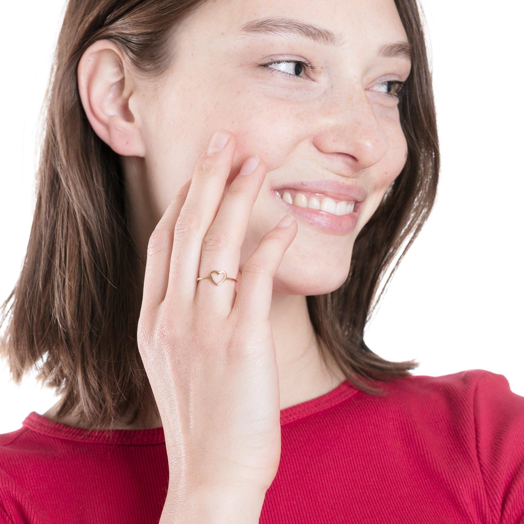 Anillo Corazón en Oro