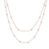 Layered Necklace Rose Gold