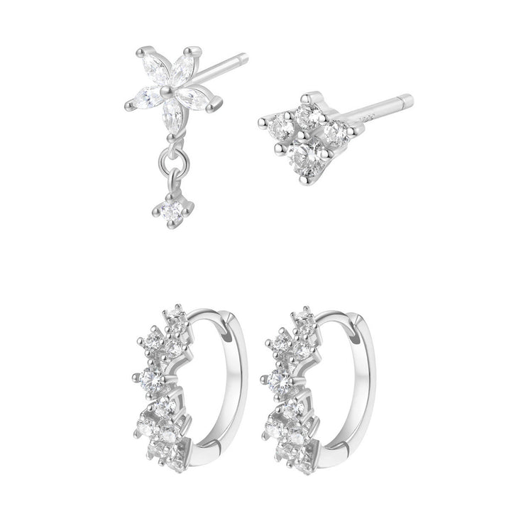 Luminar Earrings Set Sterling Silver