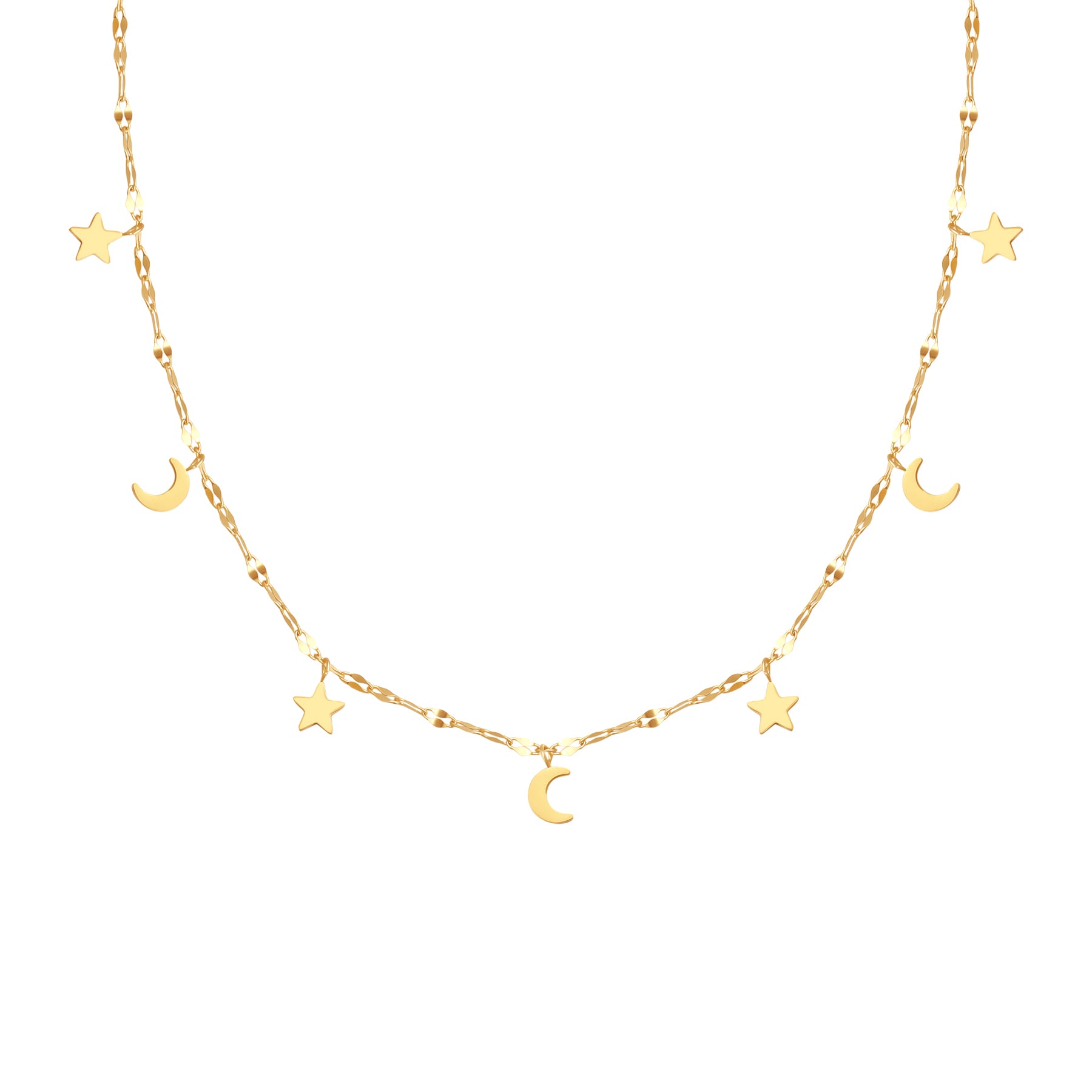 Choker Estrella y Luna Waterproof