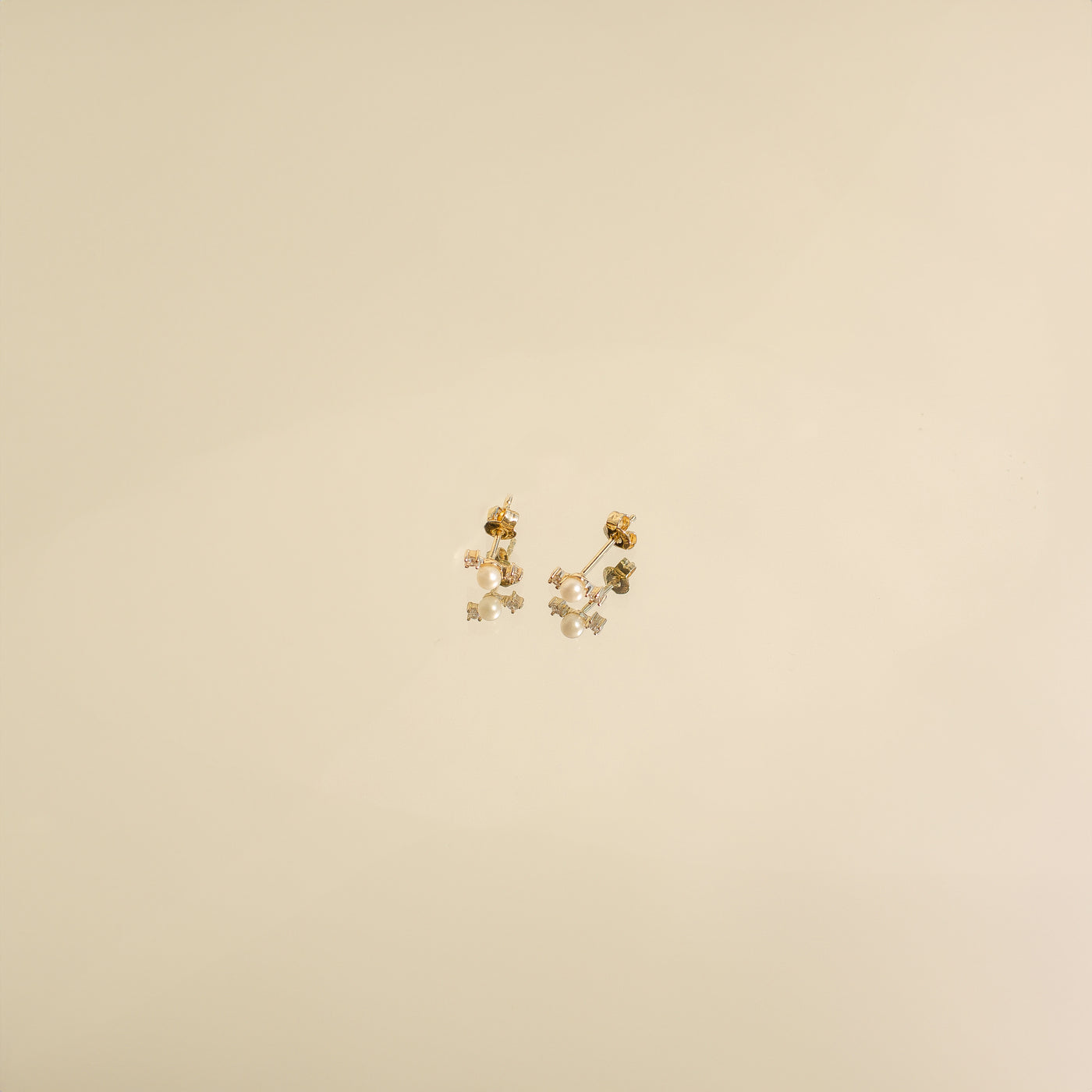 Boucles d’Oreilles Perle Nouveaux Départs en Or Massif 14 CT