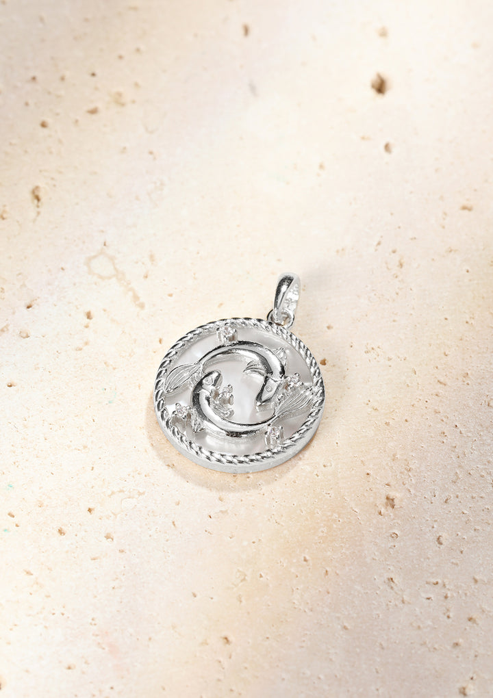 Collar Colgante Piscis Plata de Ley 925