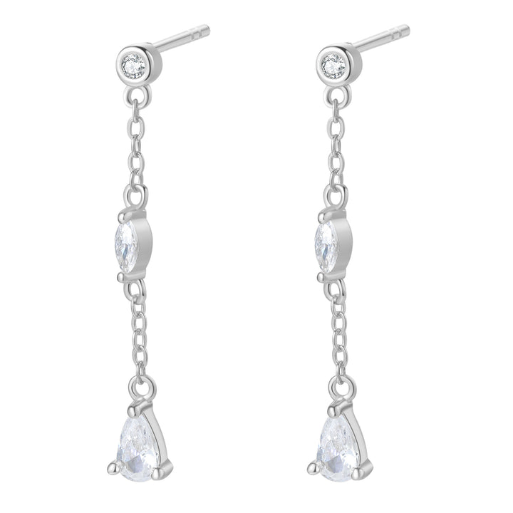 Boucles d’Oreilles Radiant Argent Sterling en Or