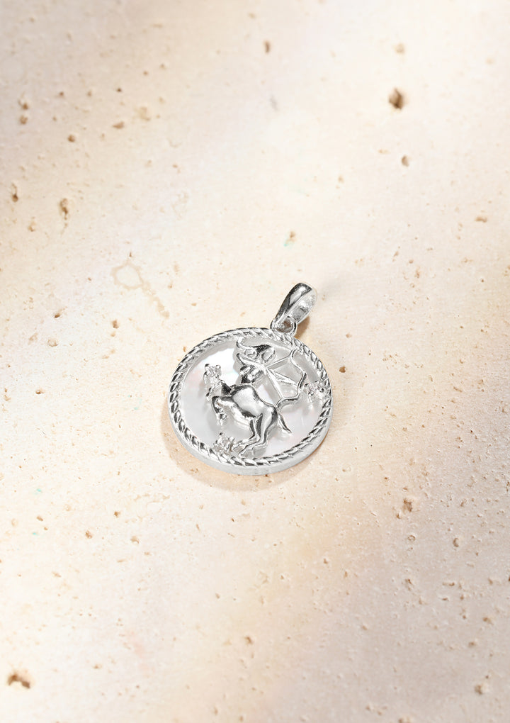 Collar Colgante Sagitario Plata de Ley 925