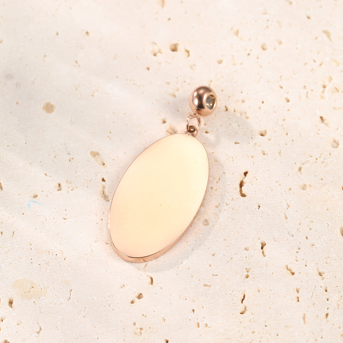 Colgante Oval Brillante