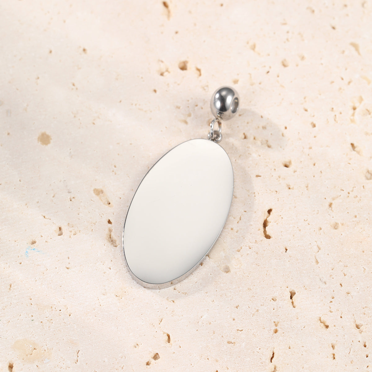 Colgante Oval Brillante