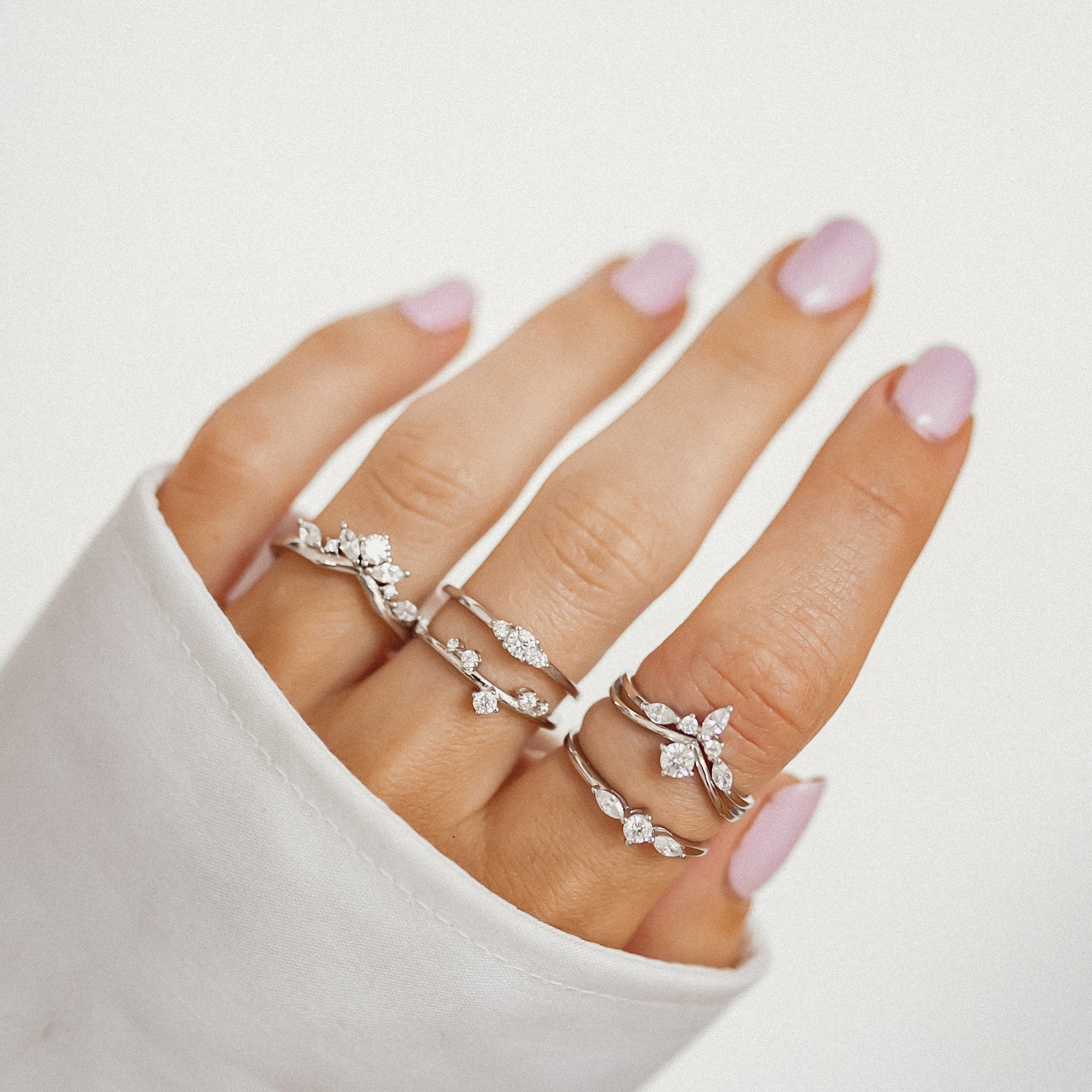 Nexus Schmaler Ring Sterlingsilber