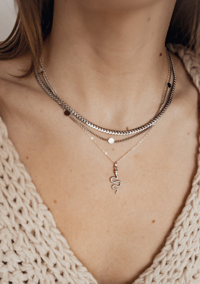 Daring Pendant for Alive & Fearless in Silver